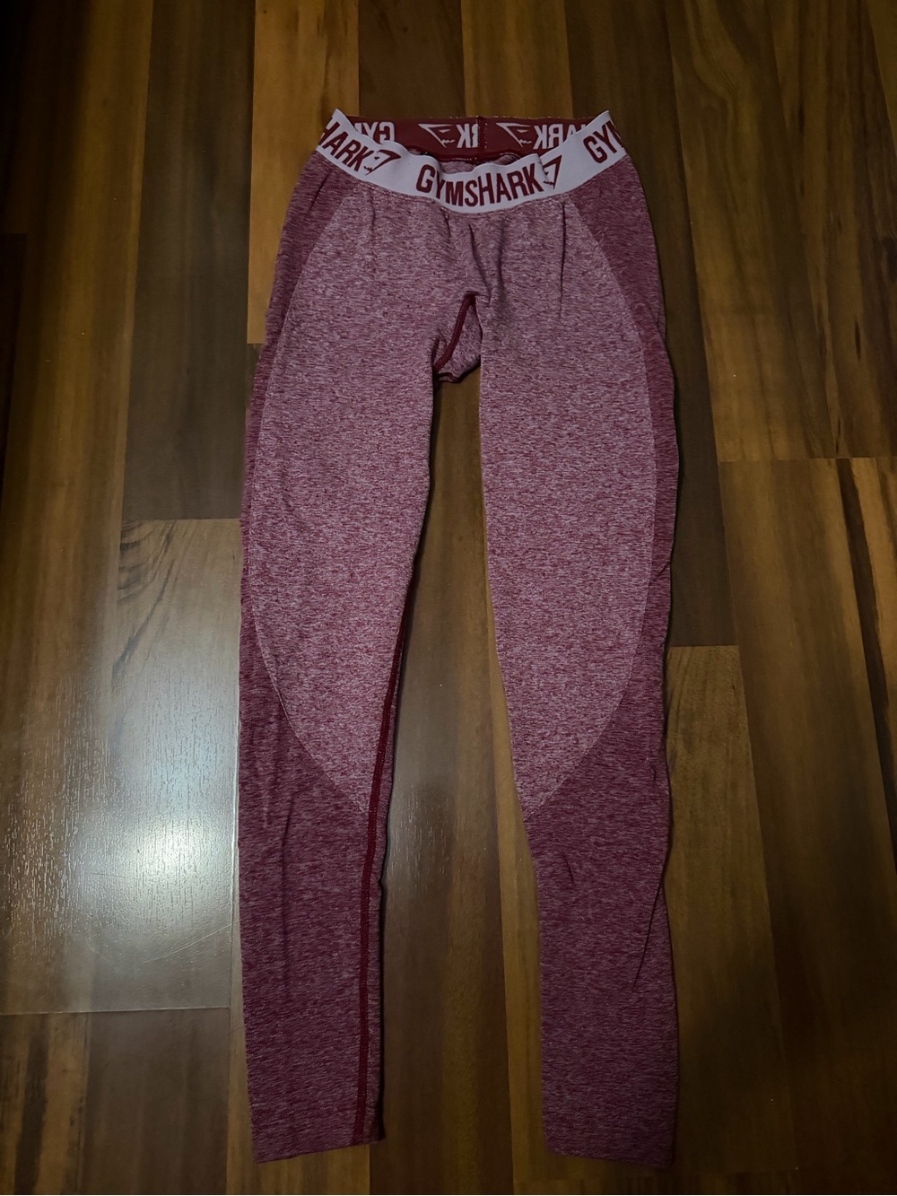 Gymshark Maroon Seamless Leggings